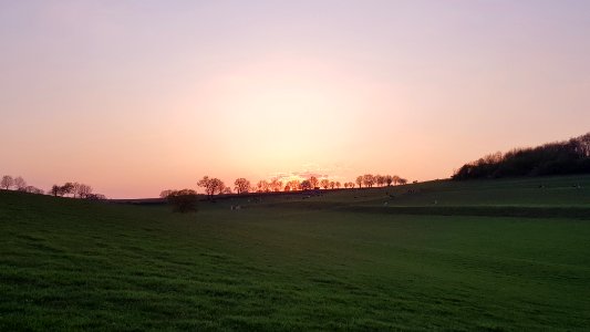 Gulpen-laatste zonlicht over de Dolsberg (3)