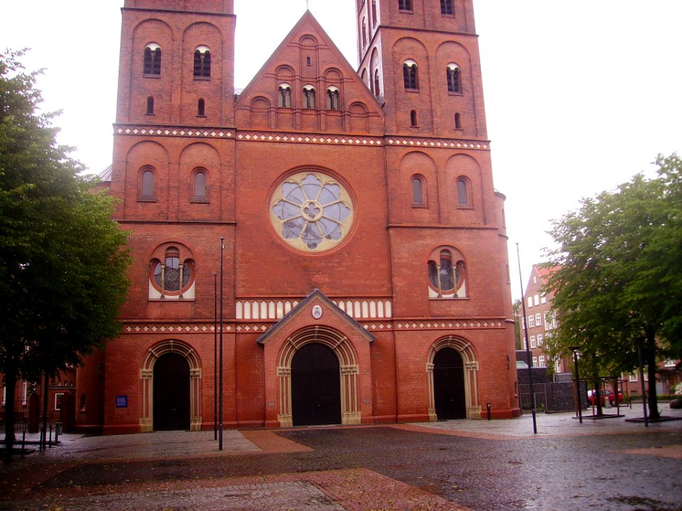 Hamburg Kathedrale St. Maria Front 2