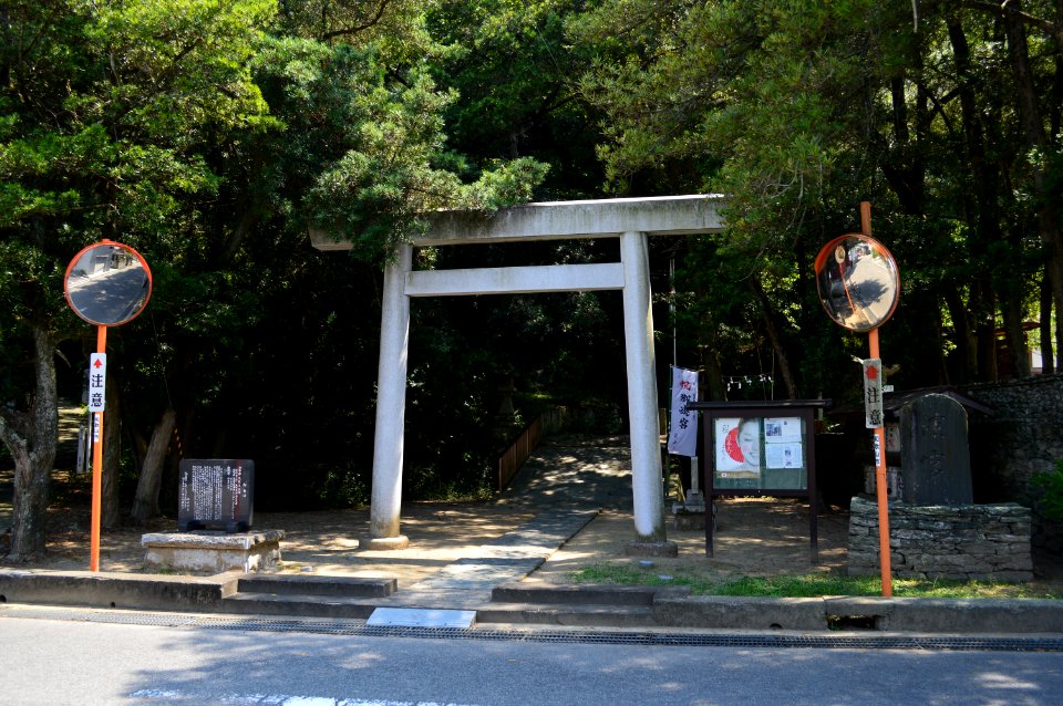 Hamanomiya (Wakayama) torii
