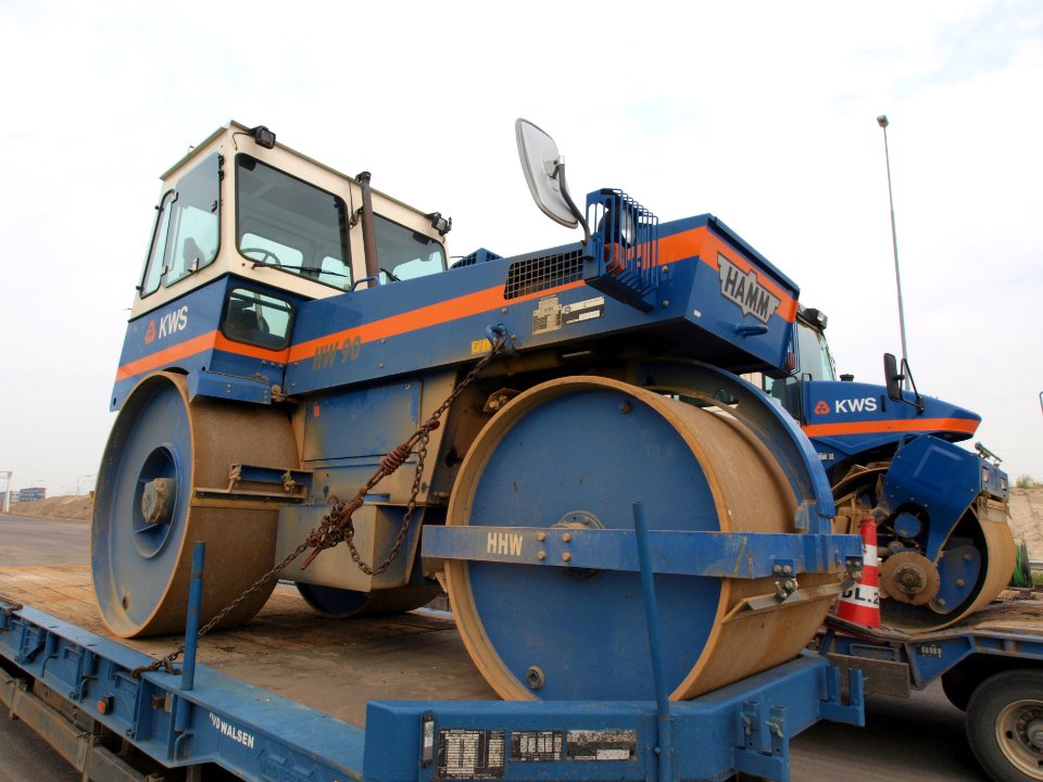 Hamm HW90 front view