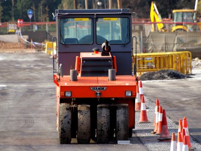 Hamm roller at Barcelona