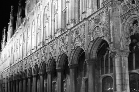 Town hall facade architecture