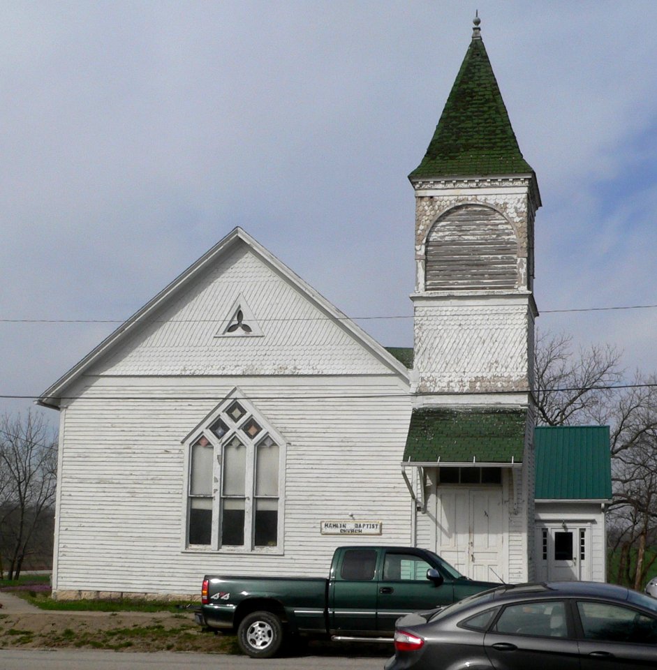 Hamlin Baptist Church (Hamlin KS) from E 1