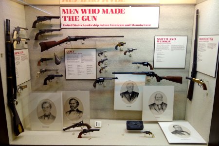 Gun display - Men who made the gun - Huntington Museum of Art - DSC05503 photo