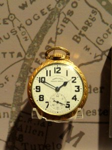Hamilton Railway Special - Railroad watch - KC Rail Experience - Kansas City, MO - DSC07850