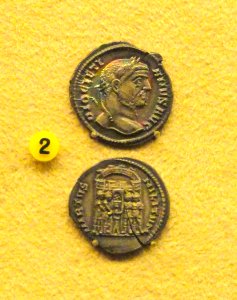 Hammered coins, Rome, 284-305 - National Museum of Finland - DSC04138