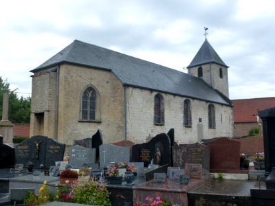 Hames-Boucres (Pas-de-Calais) église (01) photo