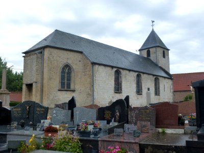Hames-Boucres (Pas-de-Calais) église (01)