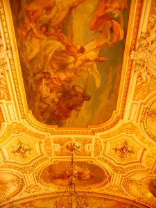 Hamburg Rathaus Innen Kaisersaal Decke 1
