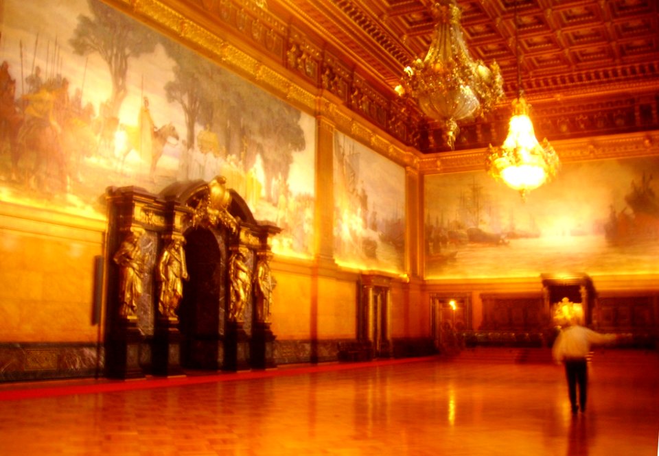 Hamburg Rathaus Innen Festsaal