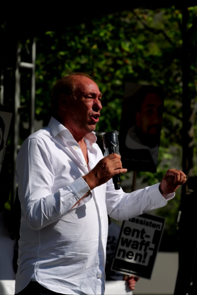 Hanau attack memorial protest Hanau 2020-08-22 stage 128