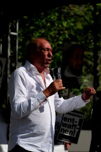 Hanau attack memorial protest Hanau 2020-08-22 stage 128