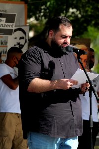 Hanau attack memorial protest Hanau 2020-08-22 stage 103