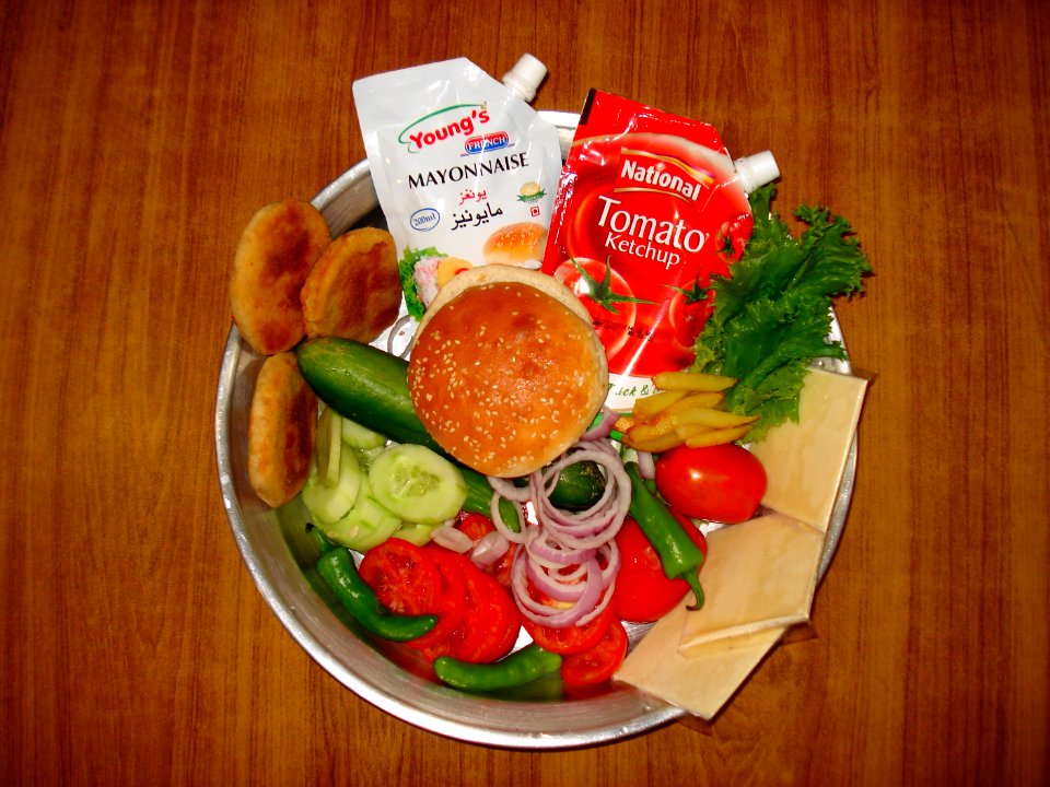 Hamburger Ingredients
