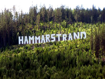 Hammarstrand sign photo