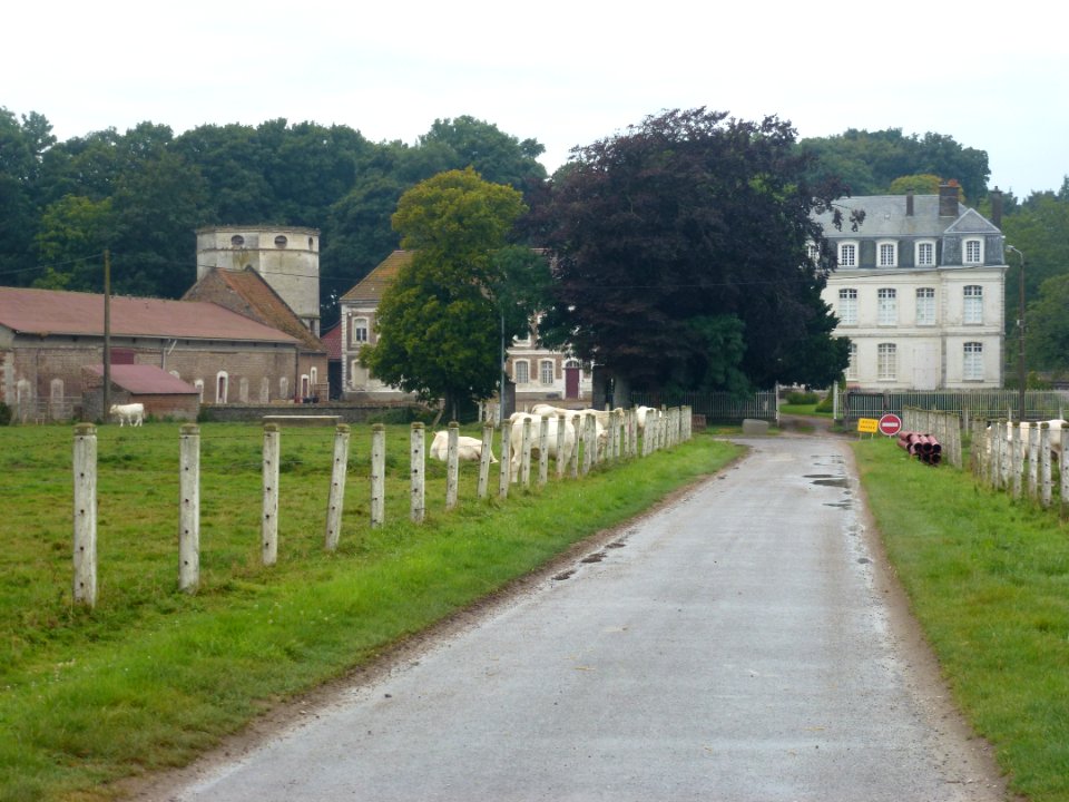 Hames-Boucres (Pas-de-Calais) château