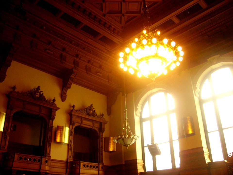 Hamburg Rathaus Innen Parlament 2