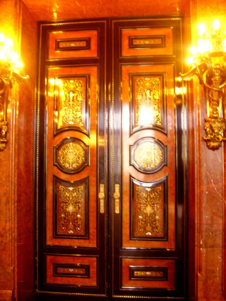 Hamburg Rathaus Innen Kaisersaal Tür
