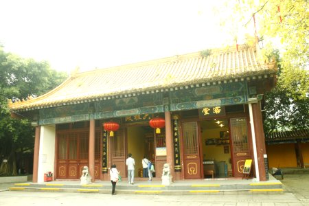 Hall of the Sixth Patriarch, Nanhai Guanyin Temple, Foshan, Guangdong, China, picture1