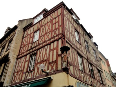 Half-timbered house - Chalon-sur-Saône - DSC06154