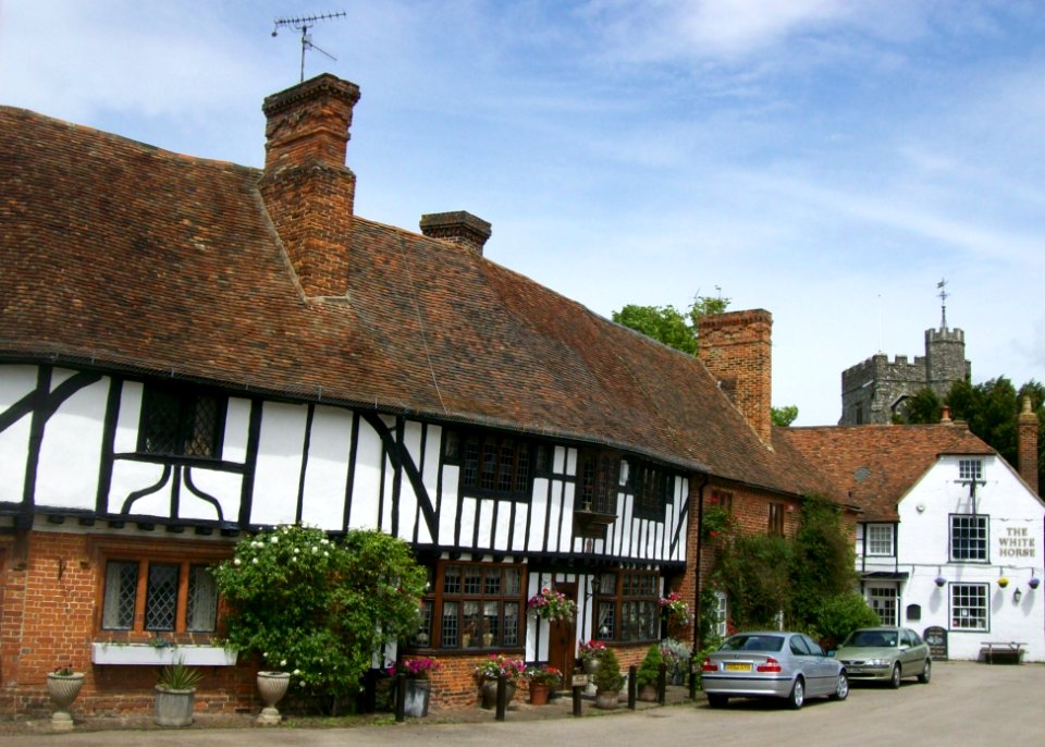 Half-timbered cottages, Biddenden