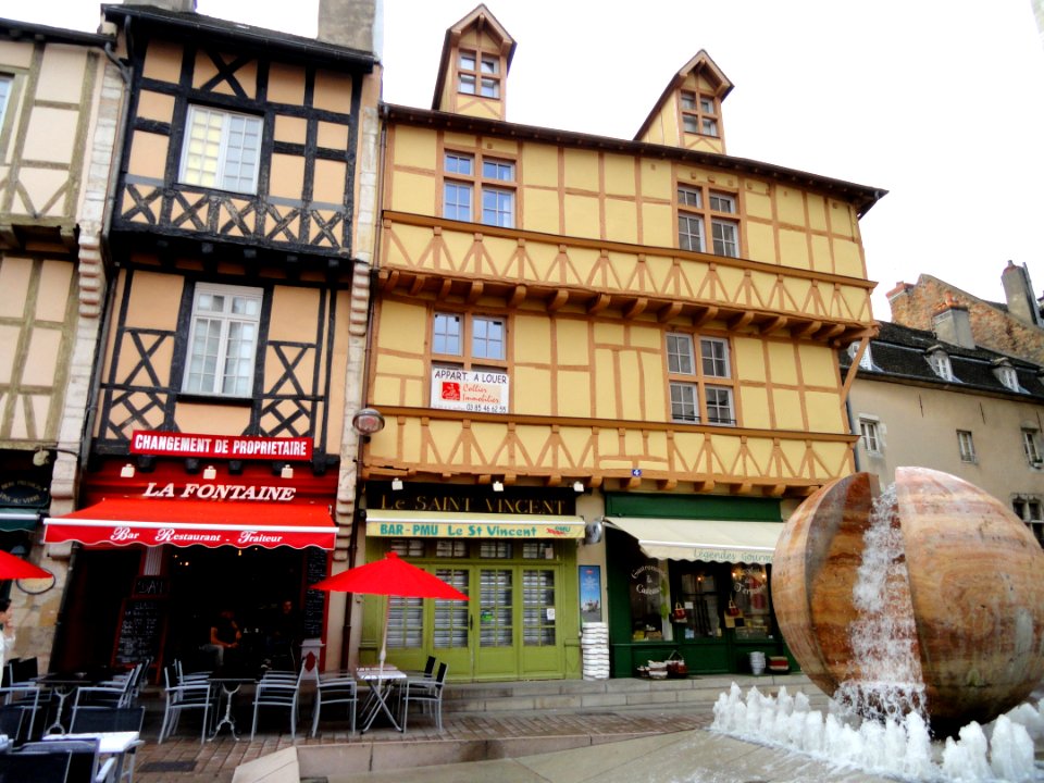 Half-timbered house - Chalon-sur-Saône - DSC06101