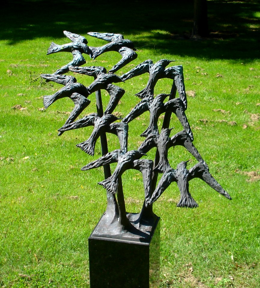 Halsteren kunstwerk swallow flight