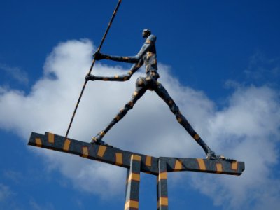 Halle, Seiltanzender Harlekin Reichenbach 03