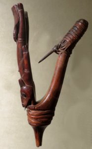 Halibut hook, Tsimshian people, 19th century, Dayton Art Institute