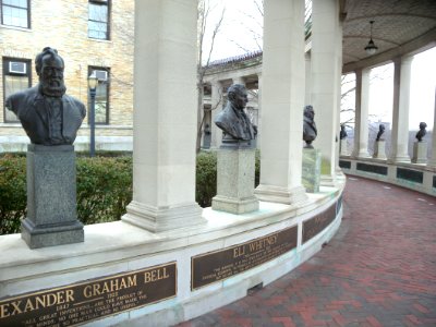 Hall of Fame for Great Americans shiny north jeh