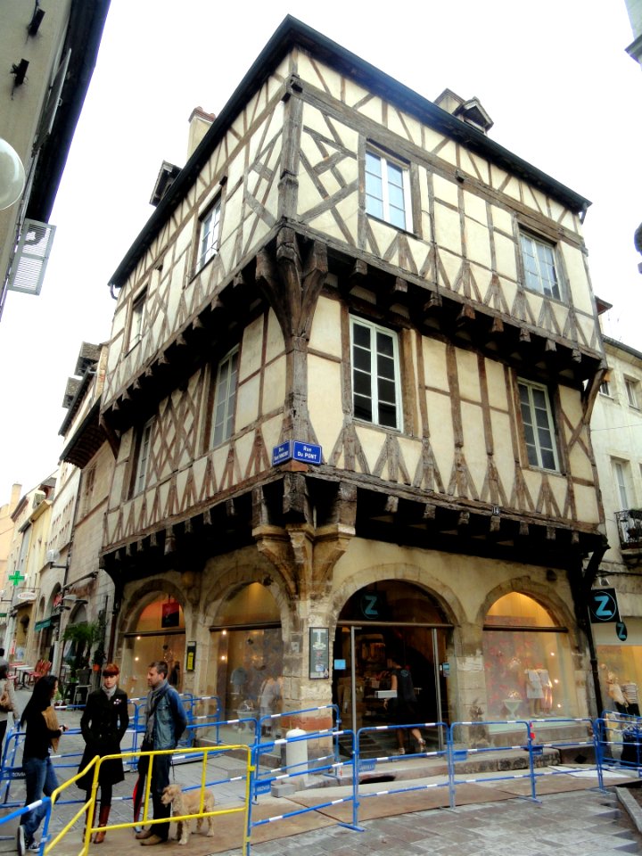 Half-timbered house - Chalon-sur-Saône - DSC06151
