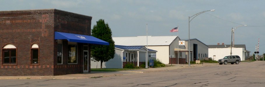Hallam, Nebraska Main from Harrison 1