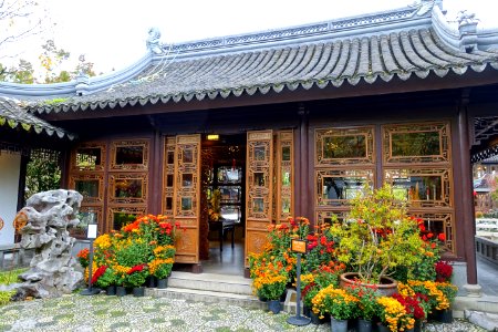 Hall of Brocade Clouds - Lan Su Chinese Garden - Portland, Oregon - DSC01256