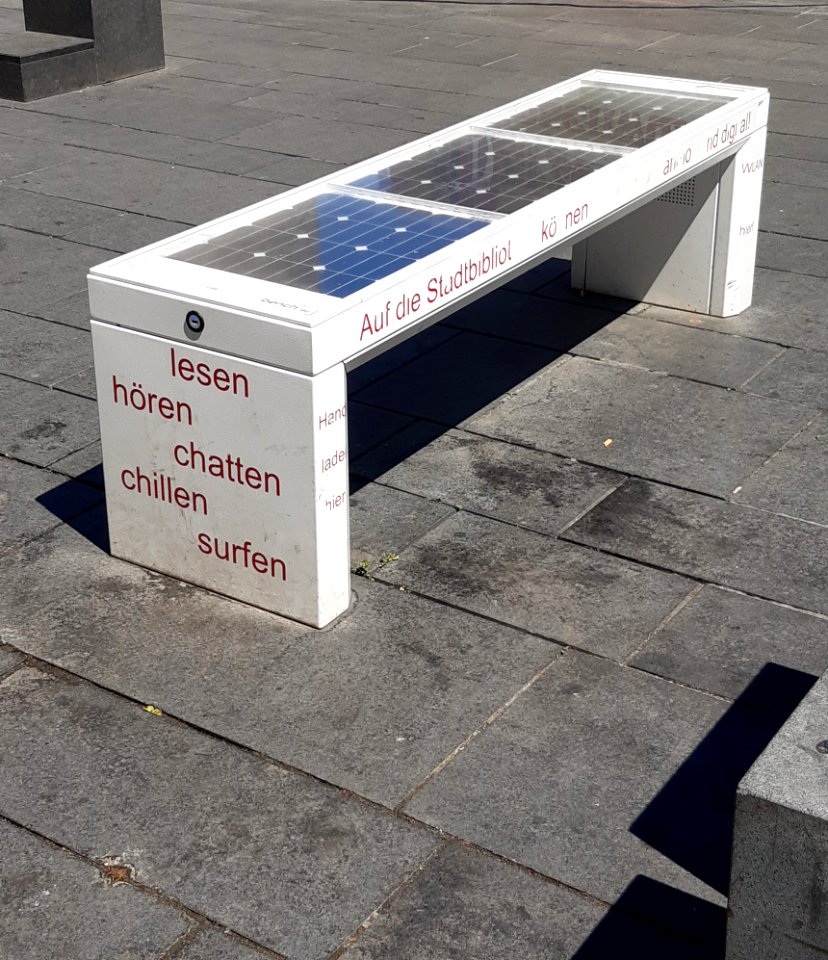 Halle Marktplatz, iBench 1