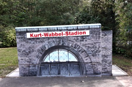 Halle Kabelverzweiger KurtWabbelStadion 1