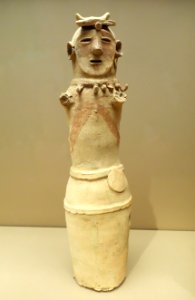 Haniwa in the form of a female shaman, Japan, Kofun period, 300-552 AD, earthenware - Asian Art Museum of San Francisco - DSC01442 photo