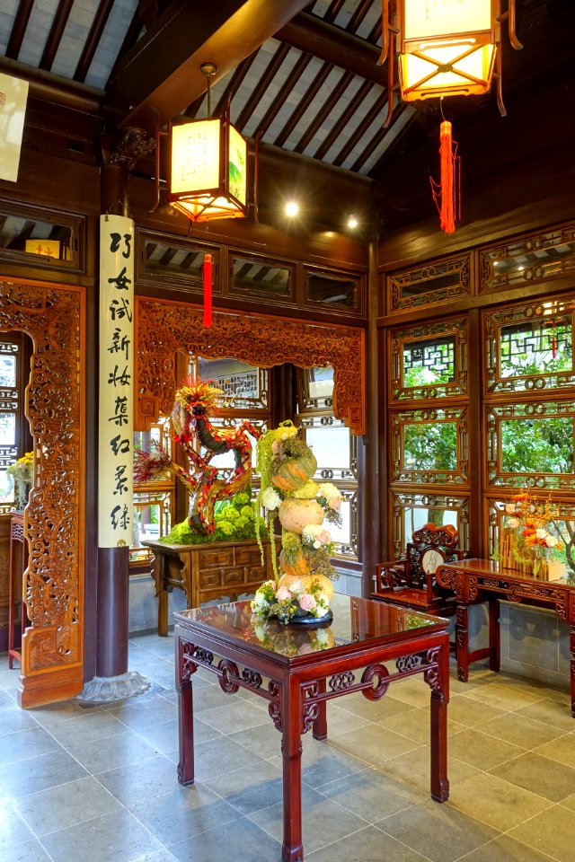 Hall of Brocade Clouds - Lan Su Chinese Garden - Portland, Oregon - DSC01622
