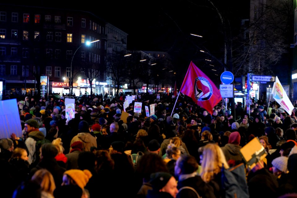 Hanau attack protest Berlin Hermannplatz 2020-02-20 56