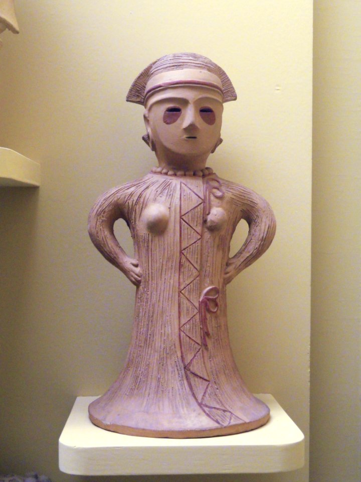 Haniwa, Tomb Culture 300-500 AD, Honshu, Japan - AMNH - DSC06256