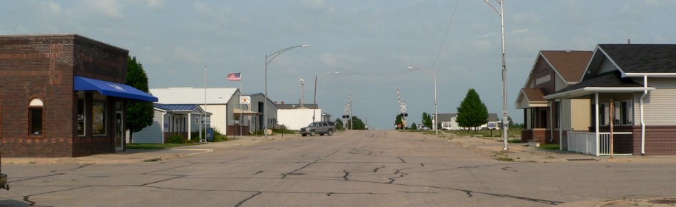 Hallam, Nebraska Main from Harrison 2