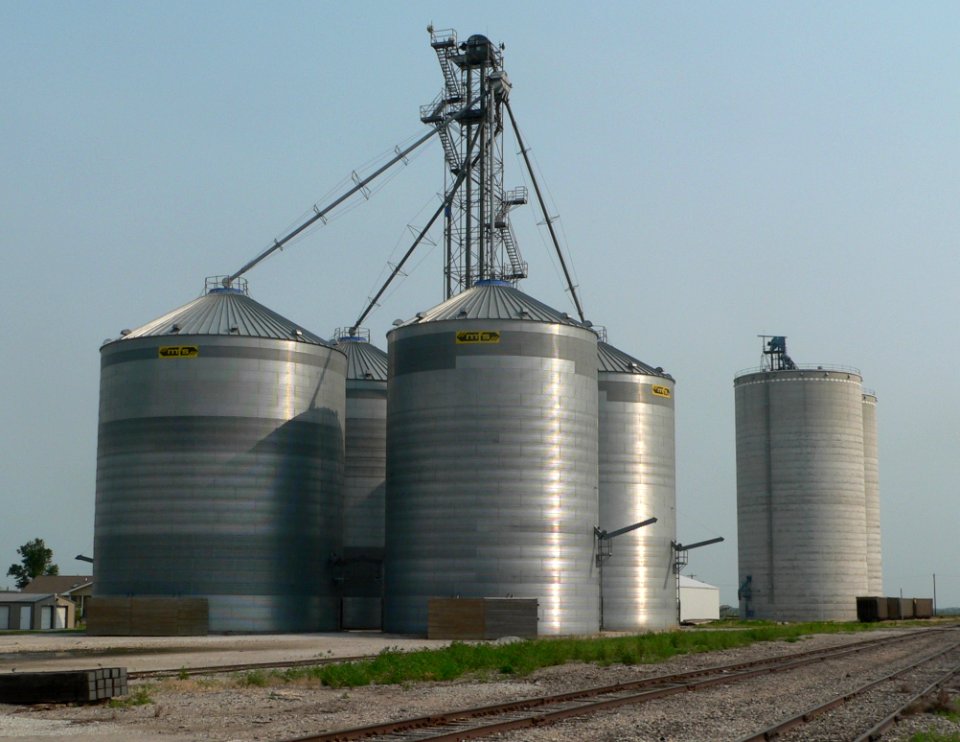 Hallam, Nebraska grain elevator