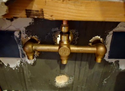 Handyman photos Fix Barber Wilson diverter valve 15