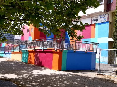 Halle Neustädter Passage Scheibe D (2)