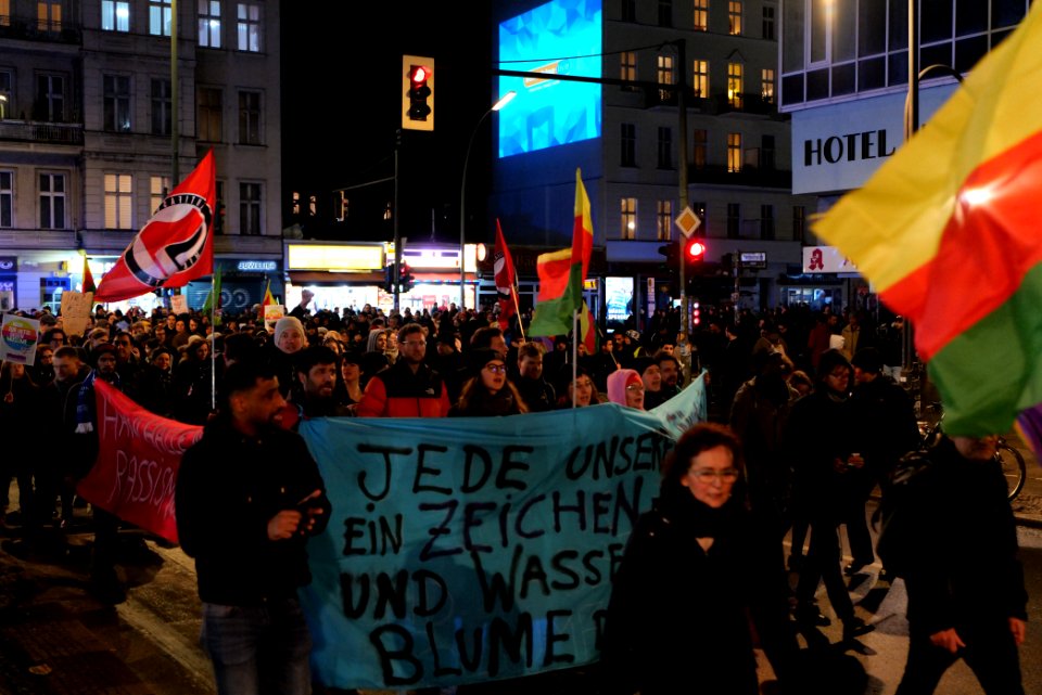 Hanau attack protest Berlin Hermannplatz 2020-02-20 72