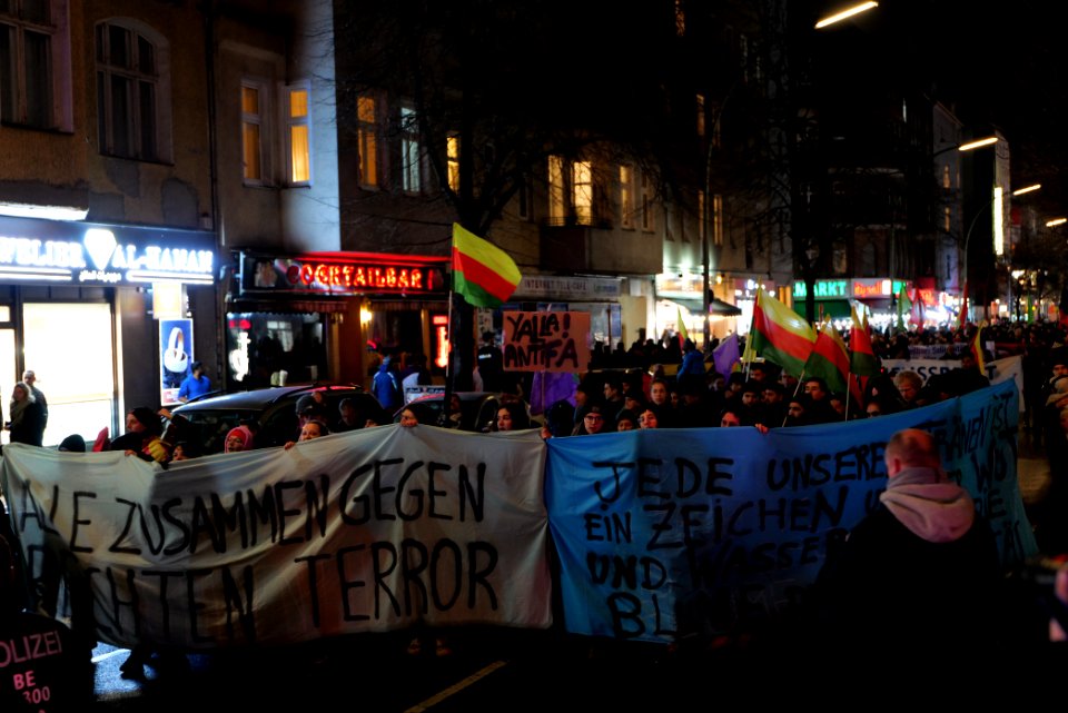 Hanau attack protest Berlin Hermannplatz 2020-02-20 41