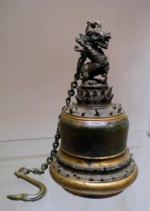 Hanging bell, Eastern Java, 13th century AD, bronze - Ethnological Museum, Berlin - DSC01911