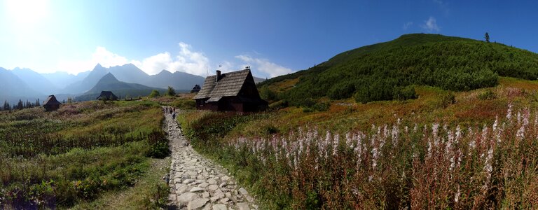 Landscape tatry autumn