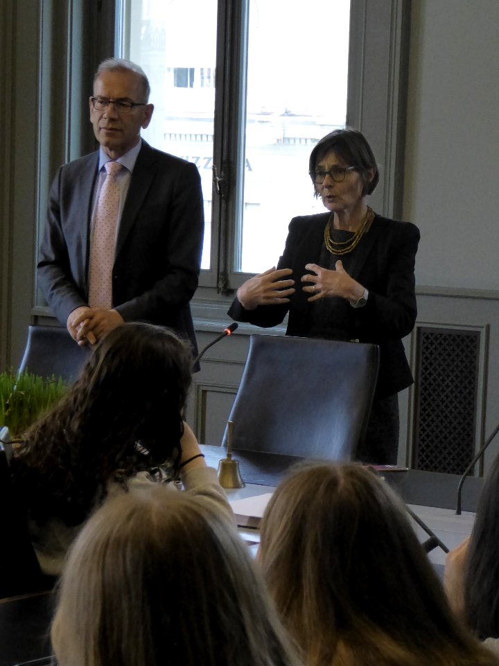 Hannes Germann und Martina Munz