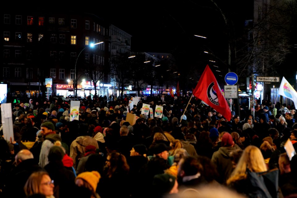 Hanau attack protest Berlin Hermannplatz 2020-02-20 55