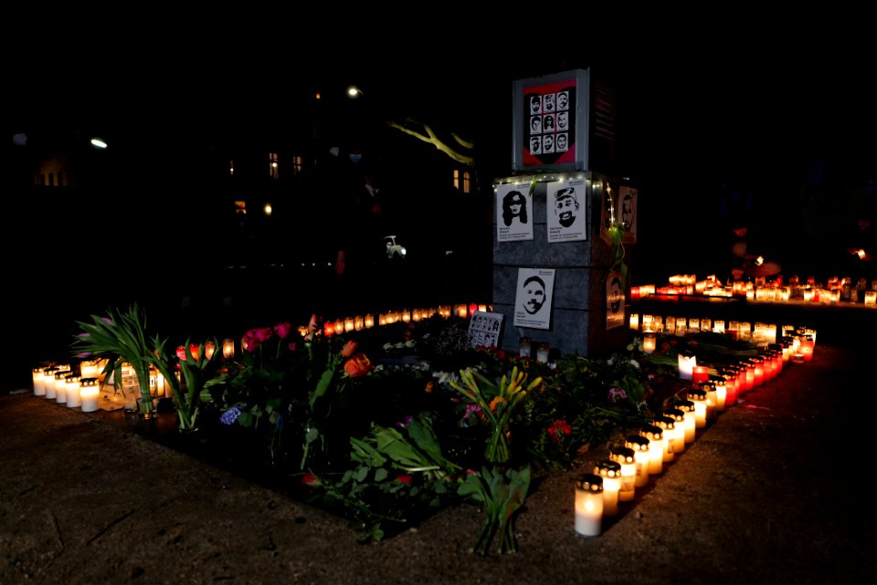 Hanau attack memorial demonstration Berlin 2021-02-20 111